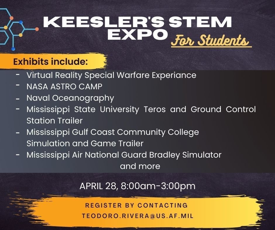 Keesler invites students to STEM Expo