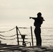 Man Overboard Drill Aboard USS McFaul