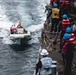 Man Overboard Drill Aboard USS McFaul