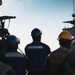 USS MCFAUL CONDUCTS A REPLENISHMENT-AT-SEA