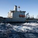 USS MCFAUL CONDUCTS A REPLENISHMENT-AT-SEA