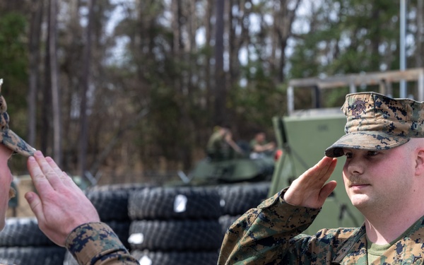 2d LAR LCpl Bryce Lien Reenlistment