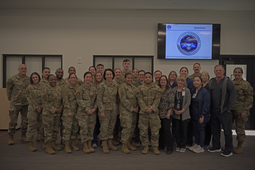 Diagnosing excellence: Brig. Gen. Ryder visits 17th MDG