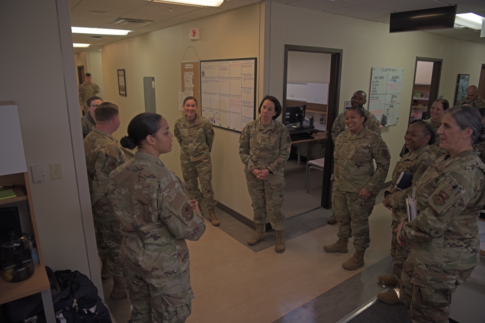 Diagnosing excellence: Brig. Gen. Ryder visits 17th MDG