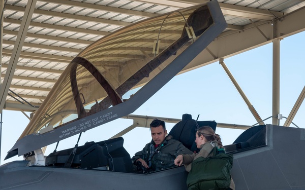 308th FS conducts OCF for F-35