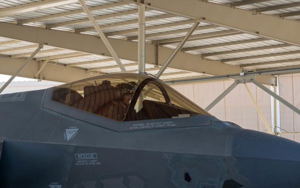 308th FS conducts OCF for F-35