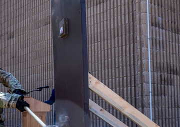 Laughlin begins groundbreaking at the Ricks Hall dormitory