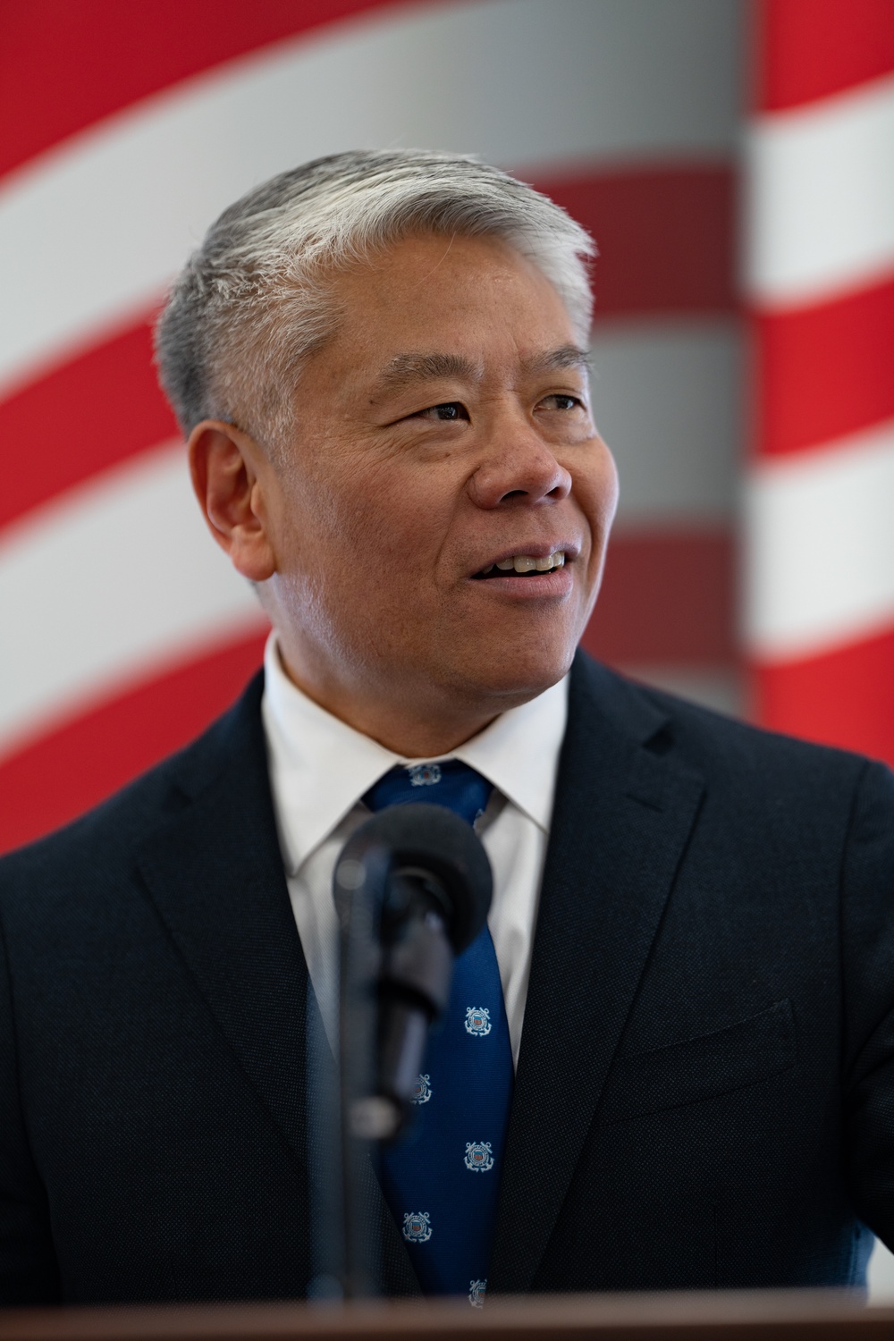 Deputy Secretary John Tien visits Coast Guard Academy