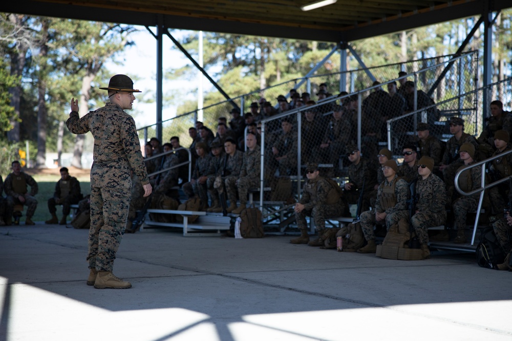 Marines Corps Marksmanship Competition East – Weapons Zeroing