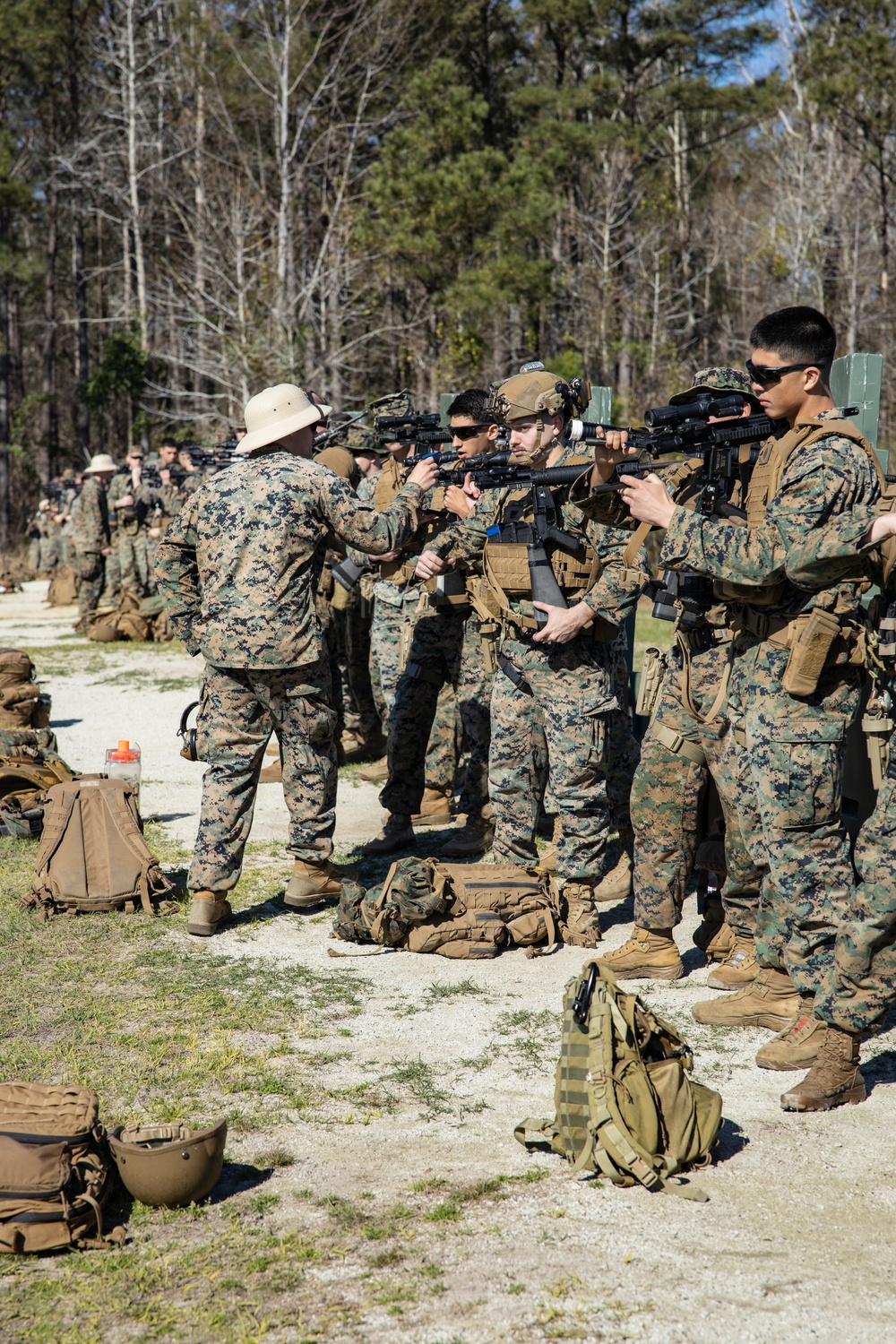 Marines Corps Marksmanship Competition East – Weapons Zeroing