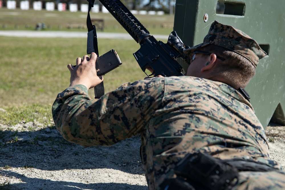 Marines Corps Marksmanship Competition East – Weapons Zeroing