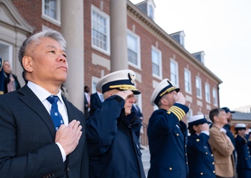 Deputy Secretary John Tien visits Coast Guard Academy