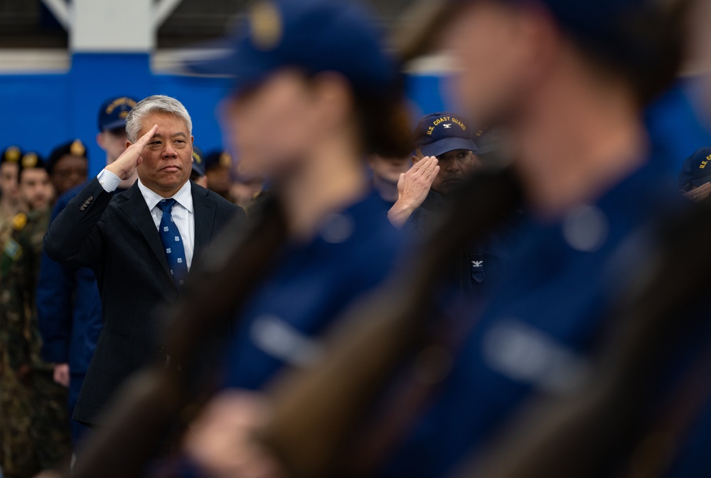 Deputy Secretary John Tien visits Coast Guard Academy