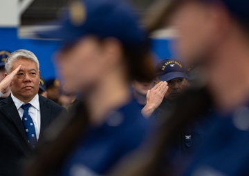 Deputy Secretary John Tien visits Coast Guard Academy