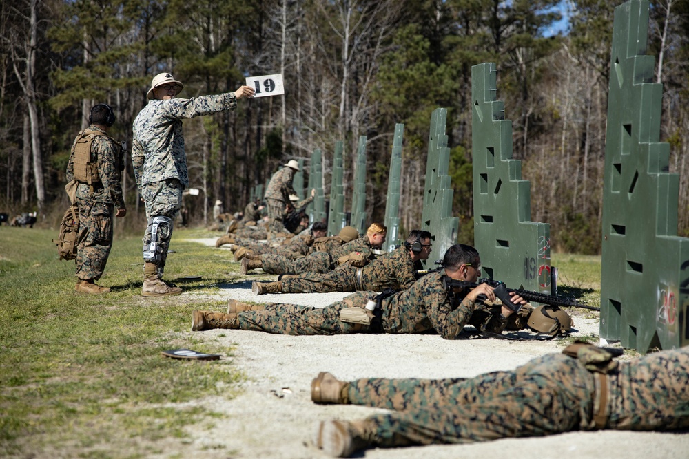 Marines Corps Marksmanship Competition East – Weapons Zeroing