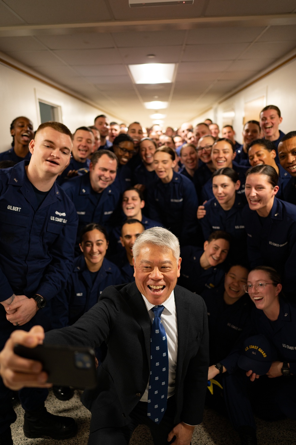 Deputy Secretary John Tien visits Coast Guard Academy