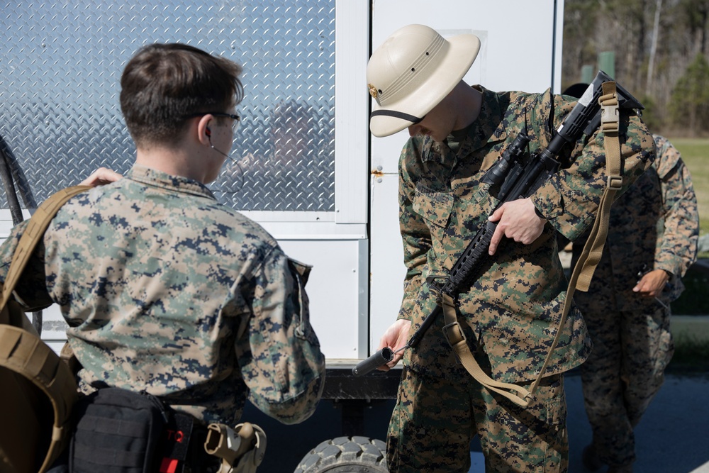 Marines Corps Marksmanship Competition East – Weapons Zeroing