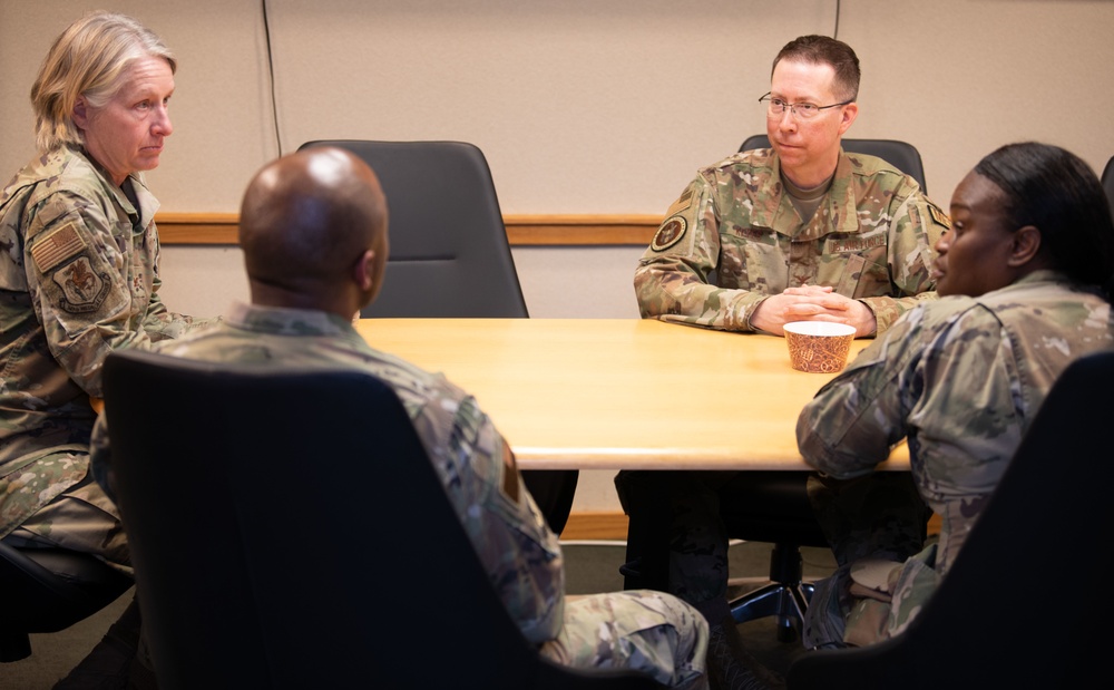 Travis AFRC Command Surgeon and Chief Enlisted Medical final meeting