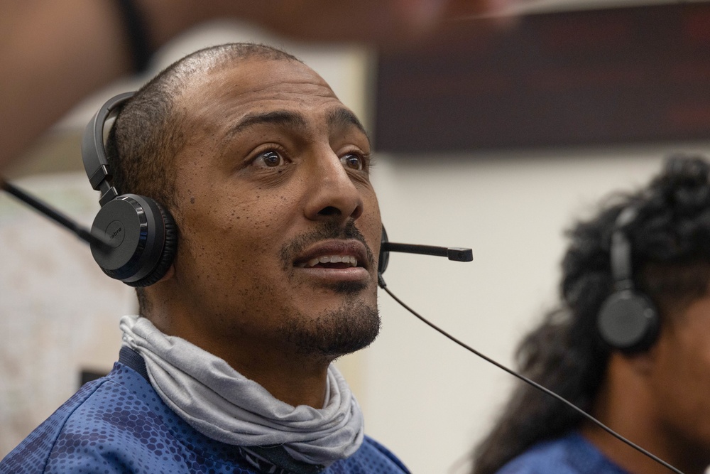 San Diego Legion rugby team experiences a battle simulation at MCAGCC