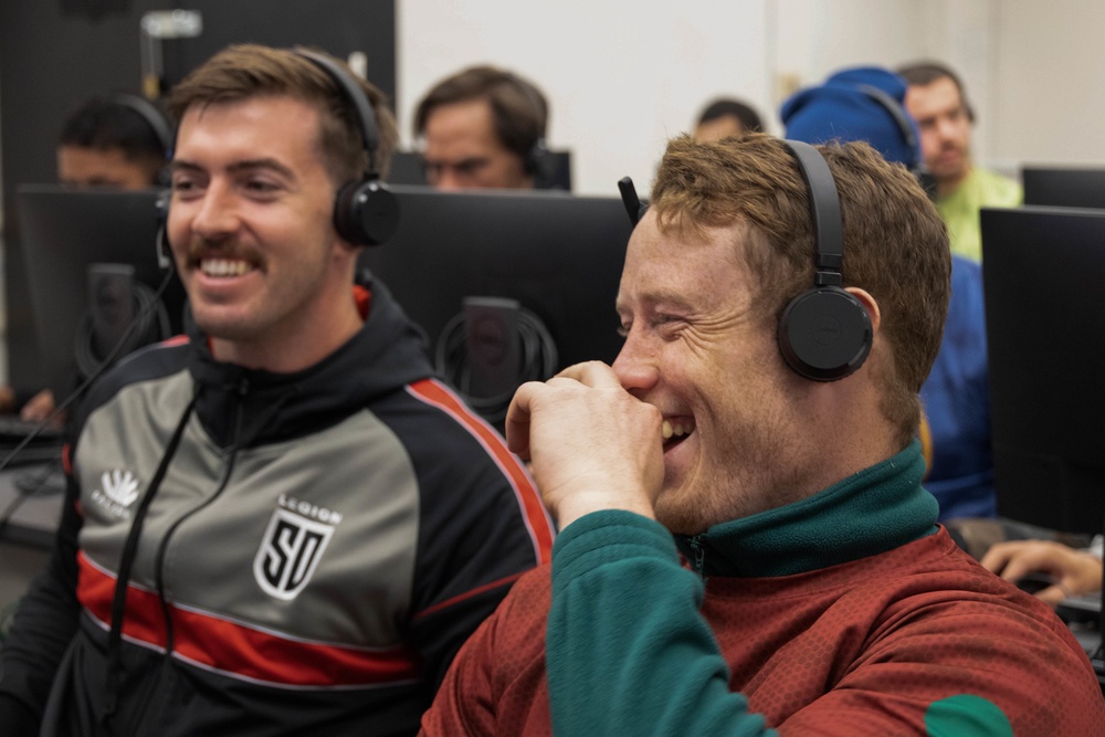 San Diego Legion rugby team experiences a battle simulation at MCAGCC