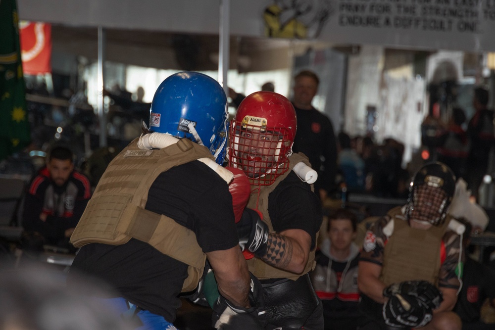 San Diego Legion train with Marines Corps Martial Arts instructors at MCAGCC