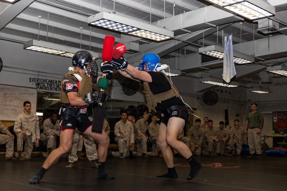 San Diego Legion train with Marines Corps Martial Arts instructors on MCAGCC
