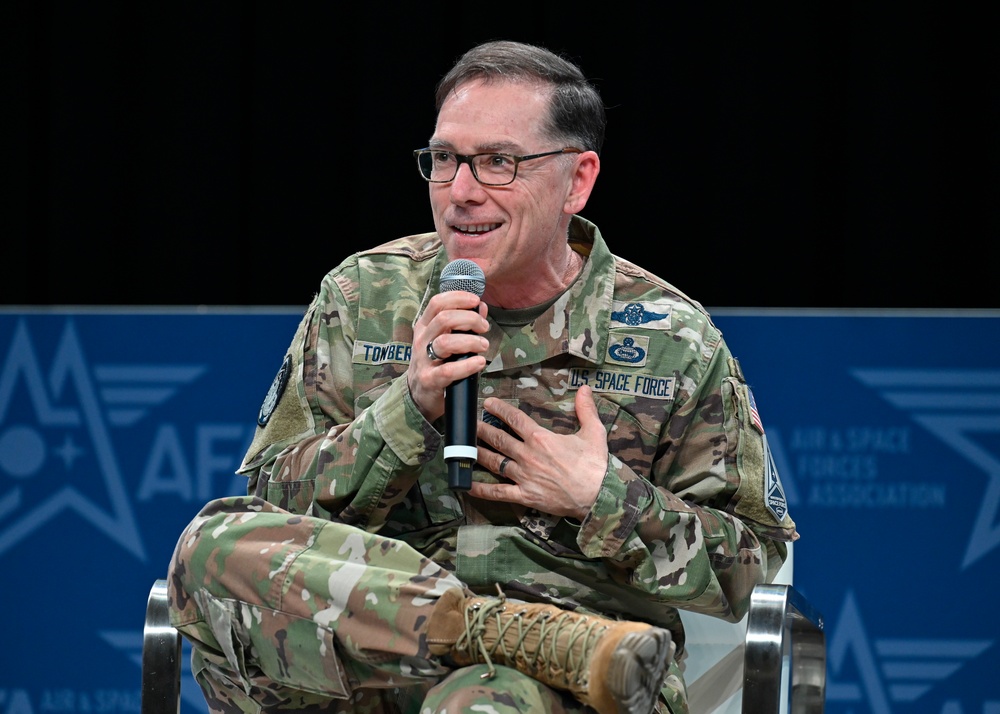 CSO, VCSAF, CMSAF, CMSSF panel discussion at AFA 2023 Warfare Symposium