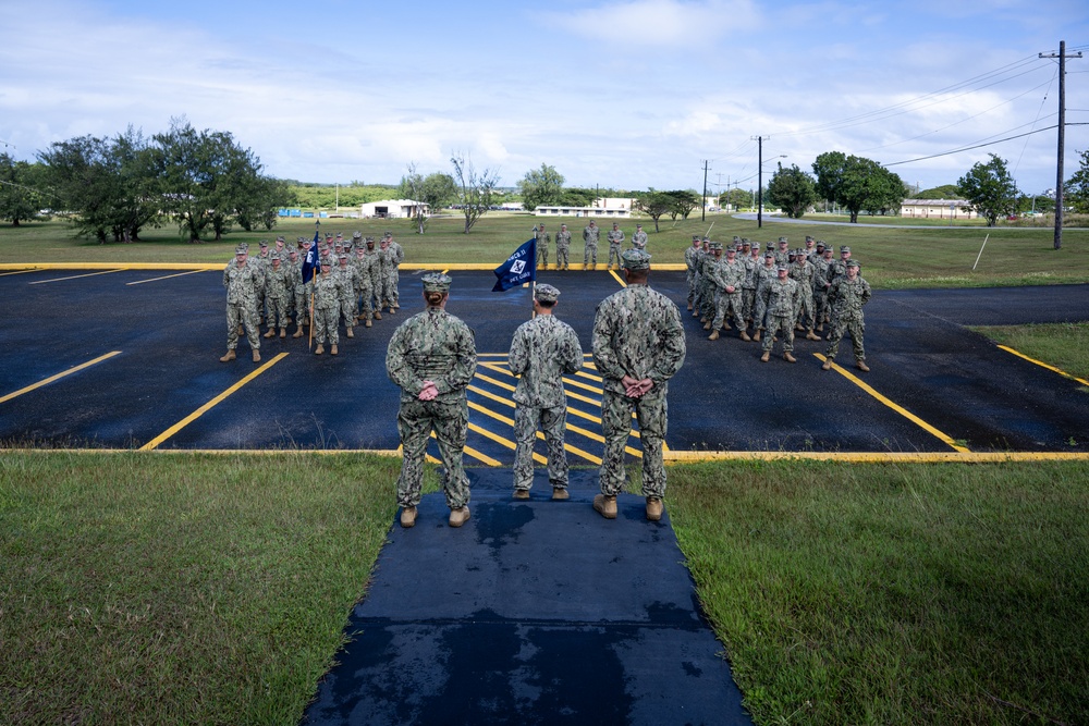 NMCB-11 NMCB-1 Change of Command