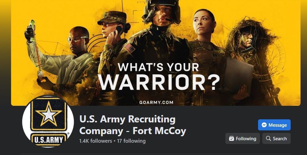 Business events for your company, Go Army