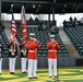 Marines Perform at University of Oregon Baseball Game