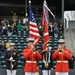 Marines Perform at University of Oregon Baseball Game