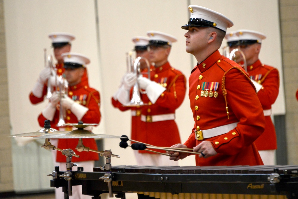 &quot;The Commandant's Own&quot; Perform in Oregon