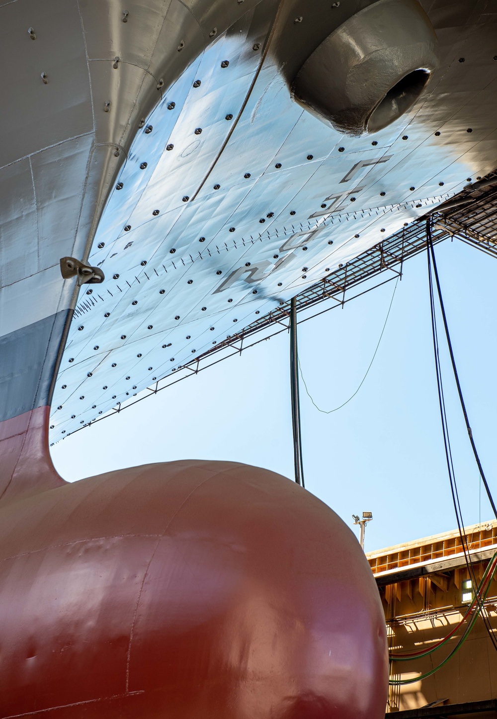 USS Essex Conducts A Maintenance Period