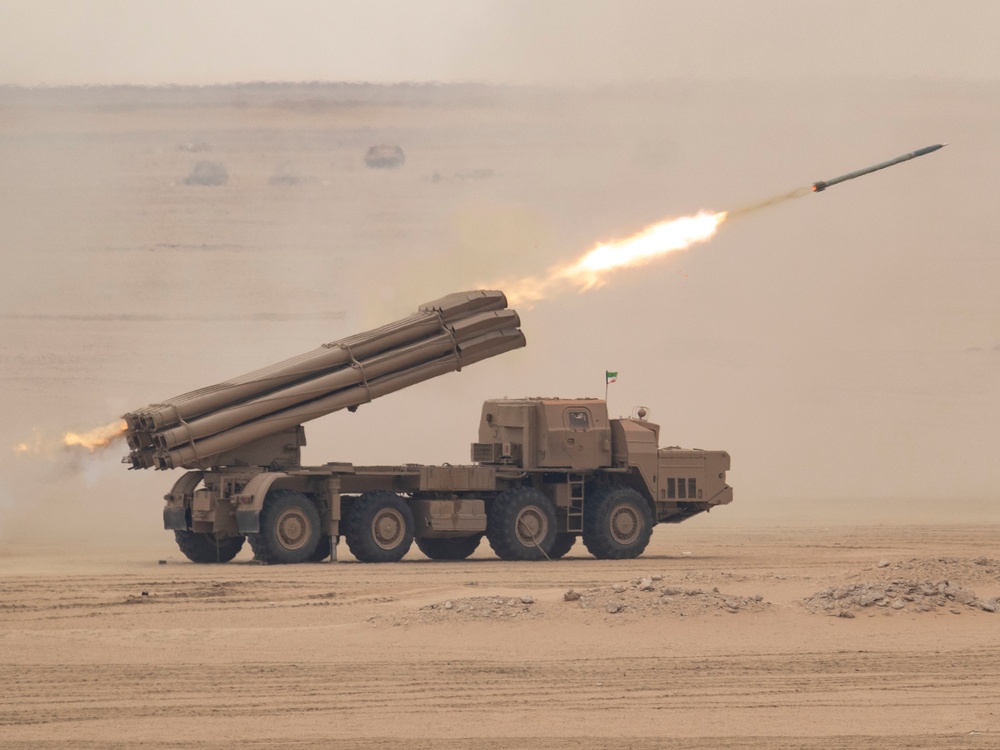 Task Force Spartan, KLF Field Artillery combined for joint fire mission during exercise Al Tahreer