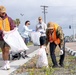 USS Essex Community Cleanup at Harbor Drive