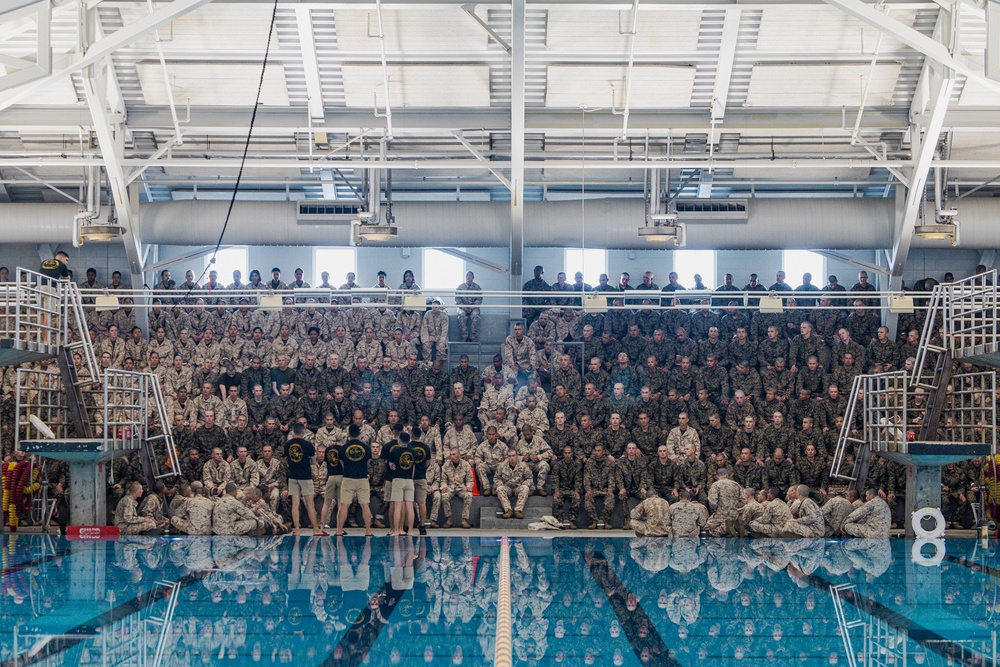 Charlie Company Swim Qualification