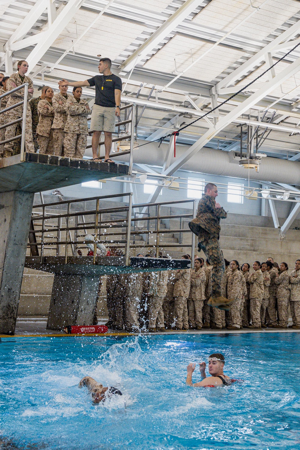 Charlie Company Swim Qualification