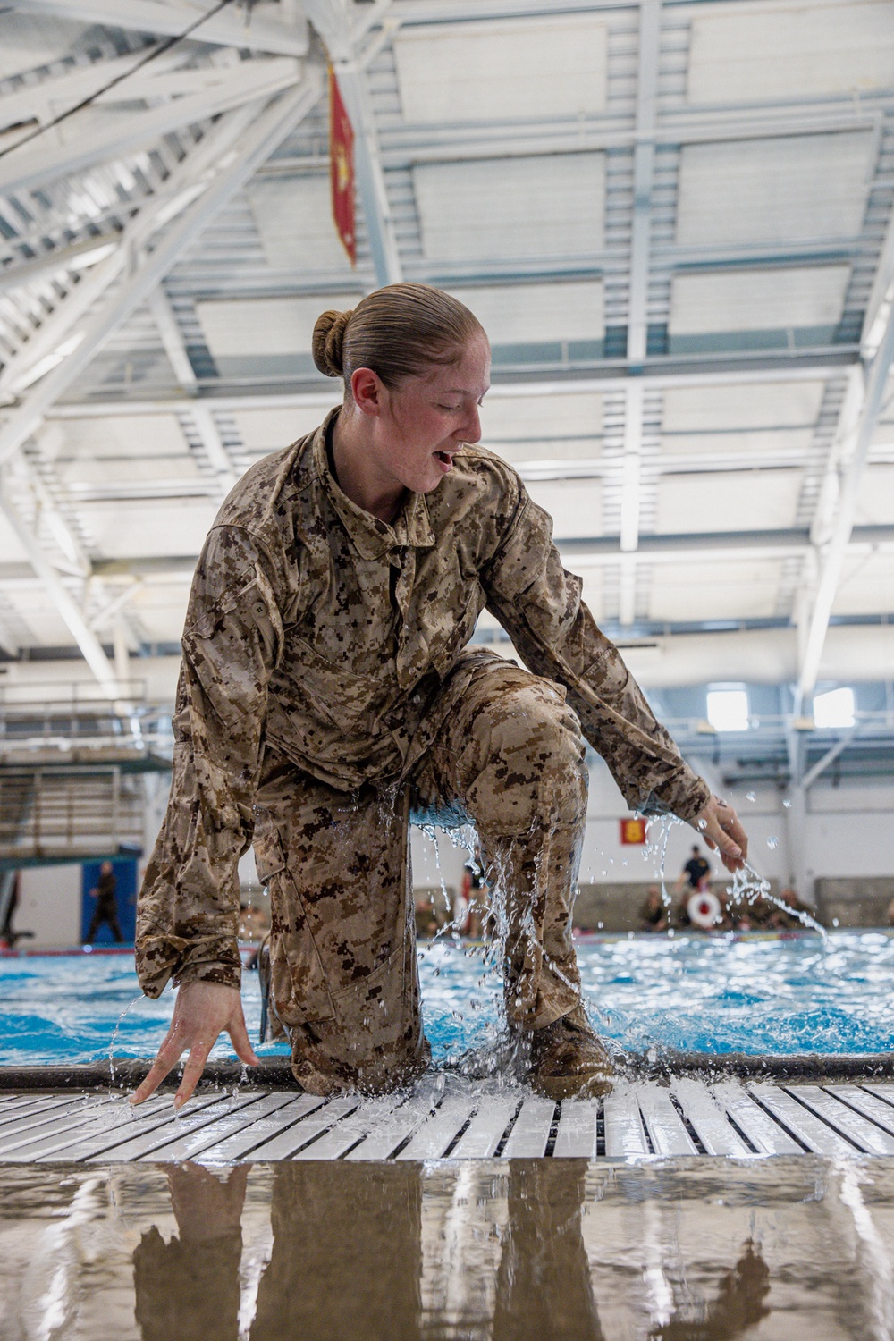 Charlie Company Swim Qualification