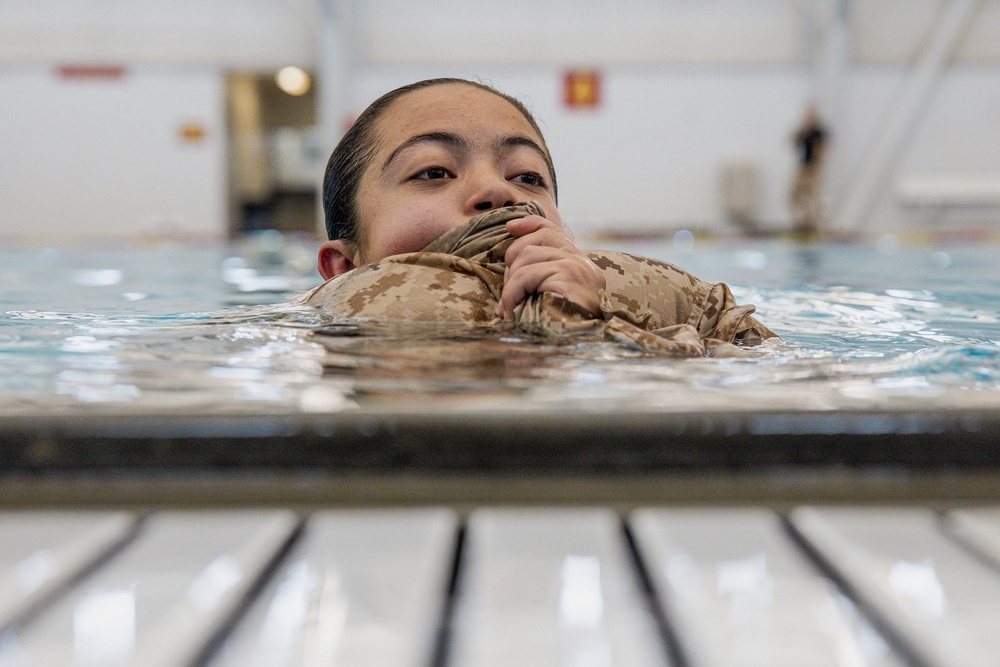 Charlie Company Swim Qualification