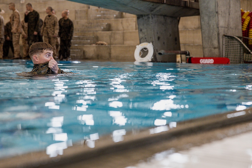 Charlie Company Swim Qualification