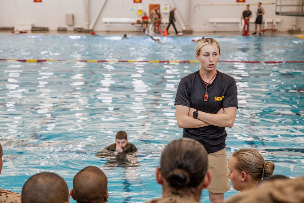 Charlie Company Swim Qualification