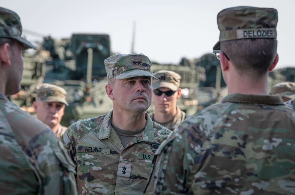 Maj. Gen. Jered Helwig visits Cobra Gold 23