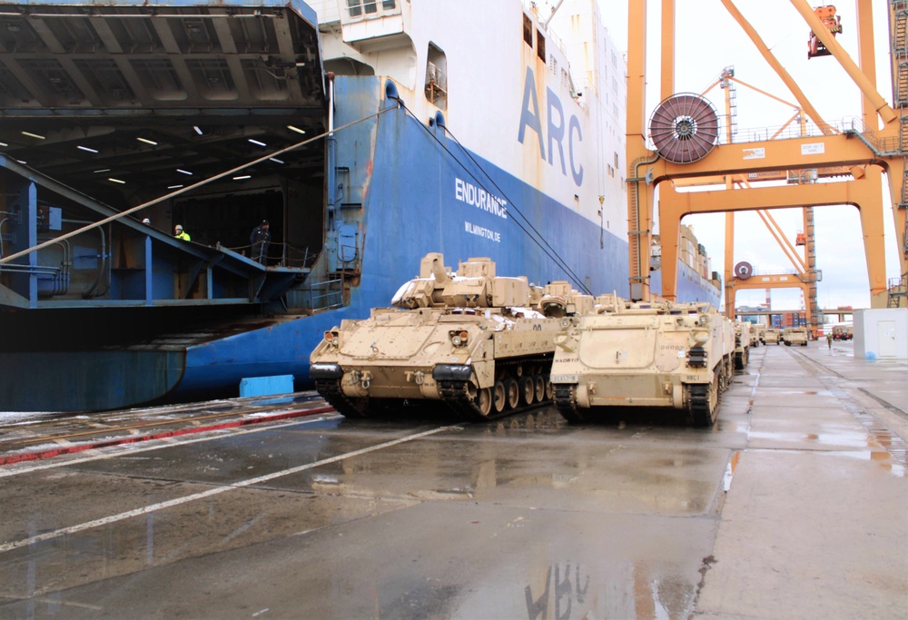 MSC Assists with the Return of Army Equipment