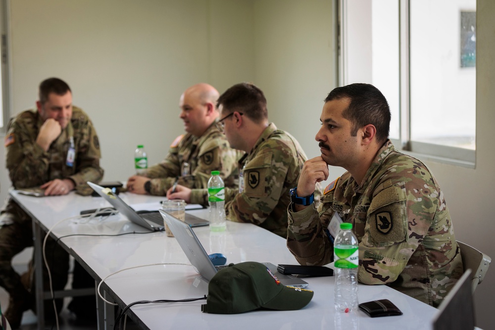 Cobra Gold 23: Washington National Guardsmen join multinational staff exercise