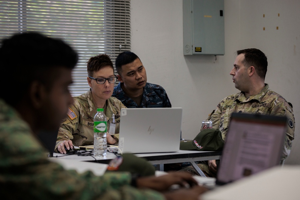 Cobra Gold 23: Multinational staff exercise