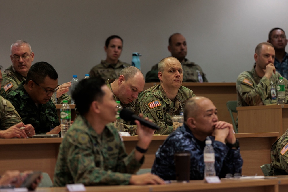 Cobra Gold 23: Washington National Guardsmen join multinational staff exercise