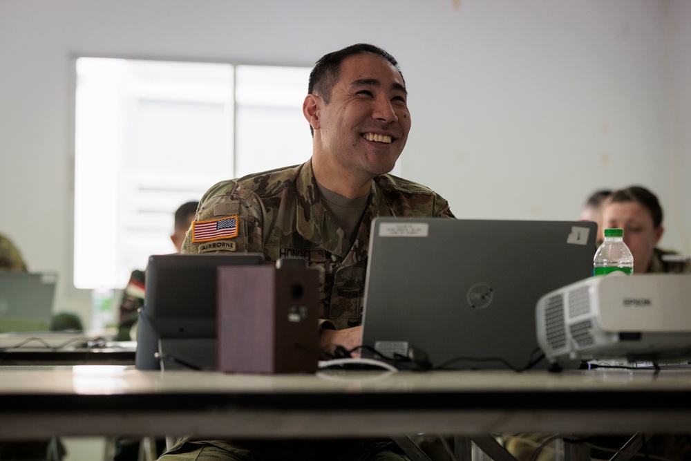 Cobra Gold 23: Washington National Guardsmen join multinational staff exercise