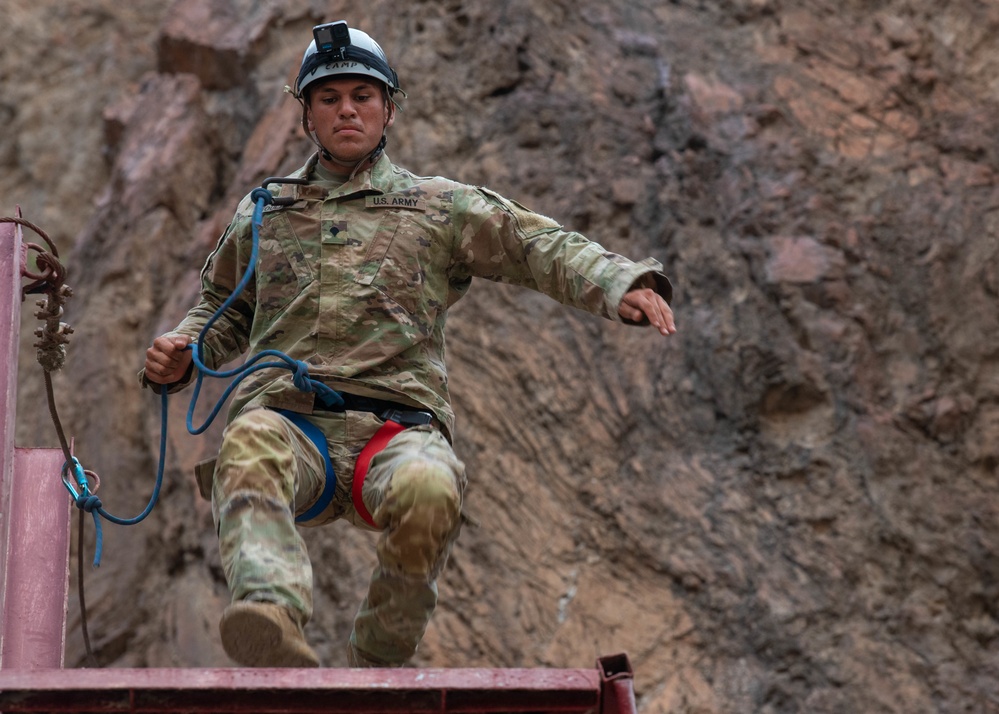 Combined Joint Task Force – Horn of Africa Service Members participate in French Dessert Commando Course