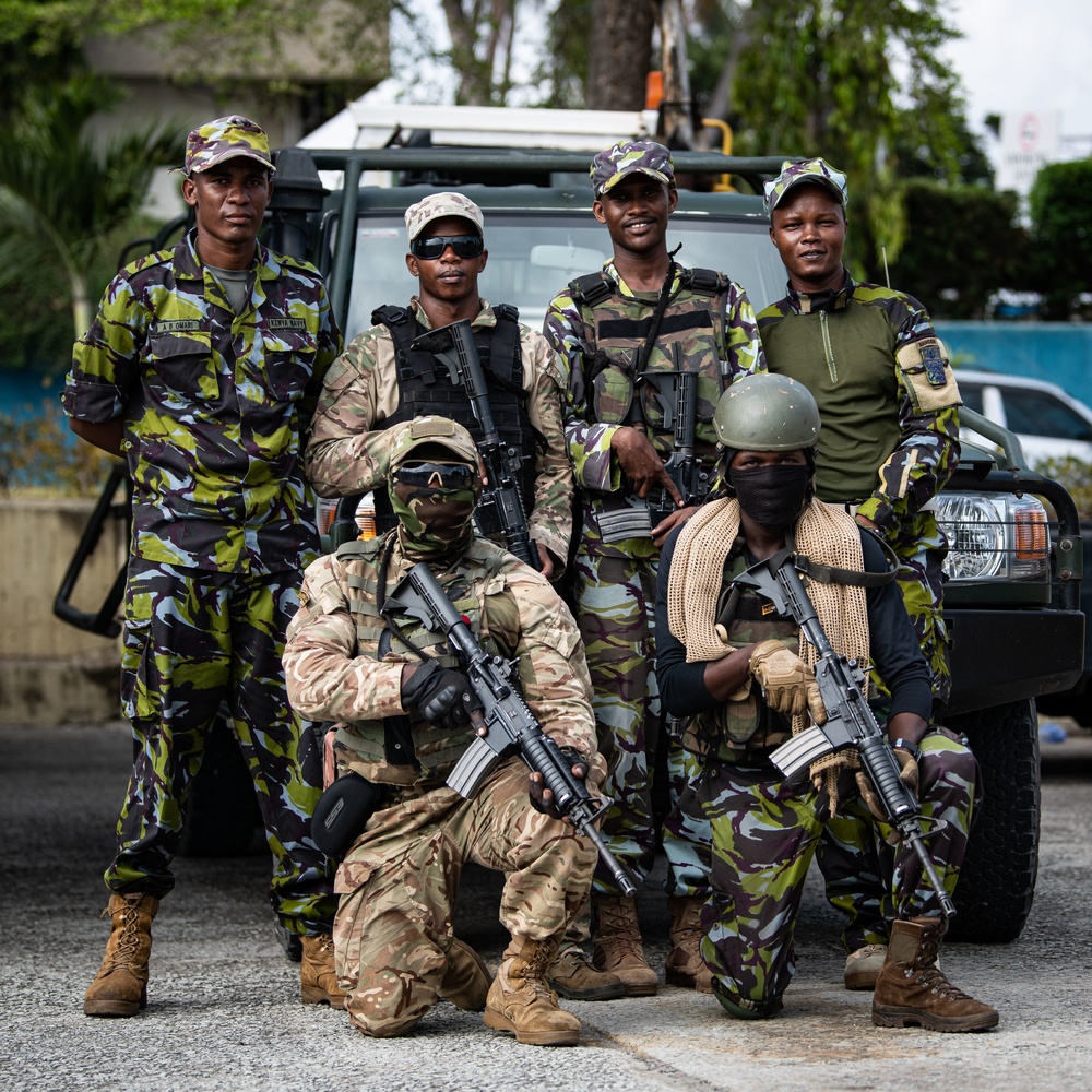 Cutlass Express 2023 participants conduct VBSS boarding training