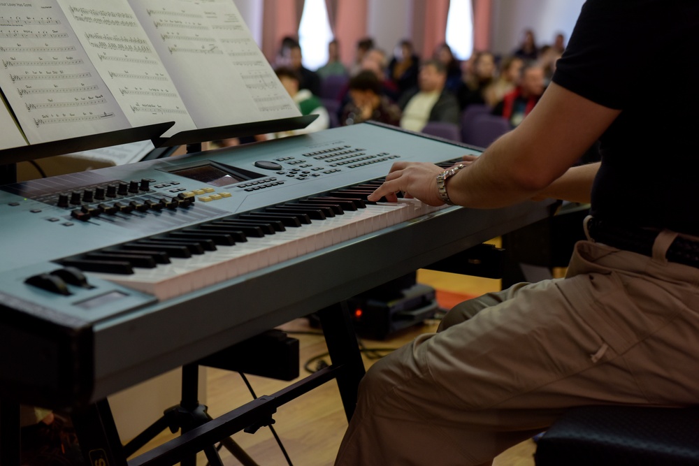 USAFE band celebrates Martisor Festival in Moldova